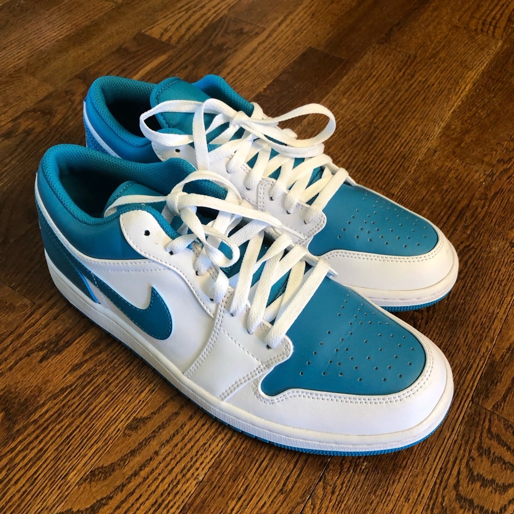 Air Jordan 1 Low Aquatone